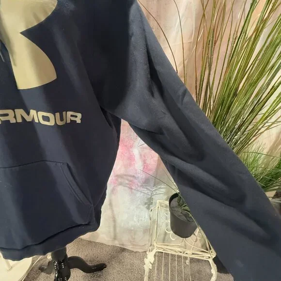 📌Under Armour Rival Fleece Cotton Blend Sport Style Hoodie 5XL/5TG/5EG - Picture 5 of 15